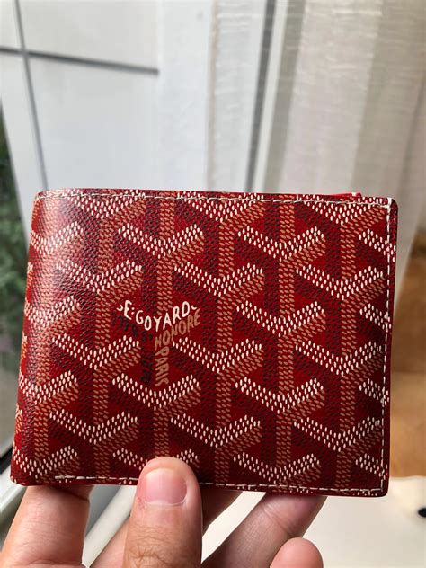 used goyard wallet|goyard men's wallet price.